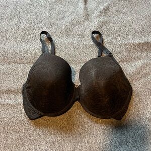 Natori Black Floral Lace Bra